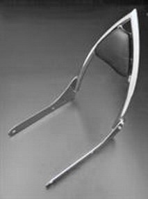 Opěrka Highway Hawk ARCH pro motocykly HONDA VT750DC Spirit, chrom (sada)